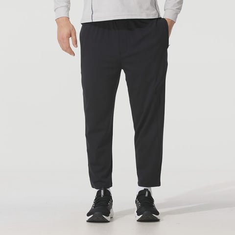 언더아머 UA Meridian Crop Cargo 블랙 남성 팬