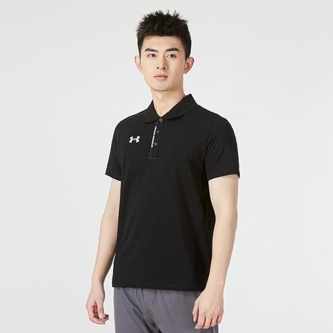 언더아머 남성 POLO 반팔 블랙