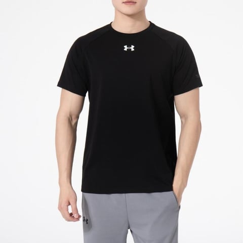언더아머 블랙 남성 티셔츠