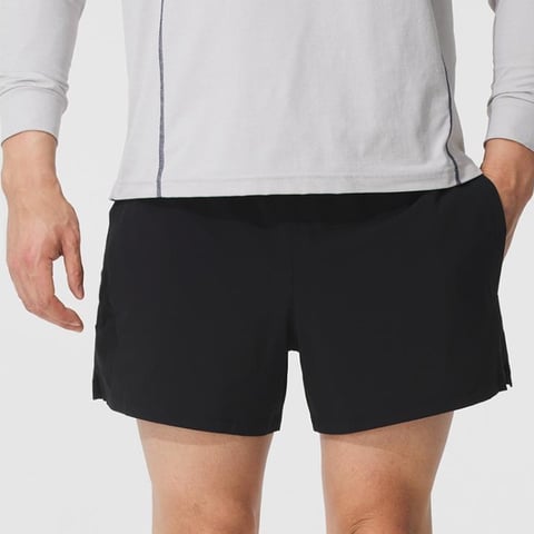 언더아머 UA Meridian Woven 블랙 남성 숏팬
