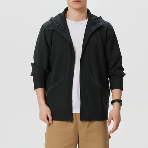 언더아머 UA Unstoppable Woven 블랙 남성 재