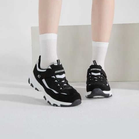스케쳐스 마법 스니커즈 블랙 남아
