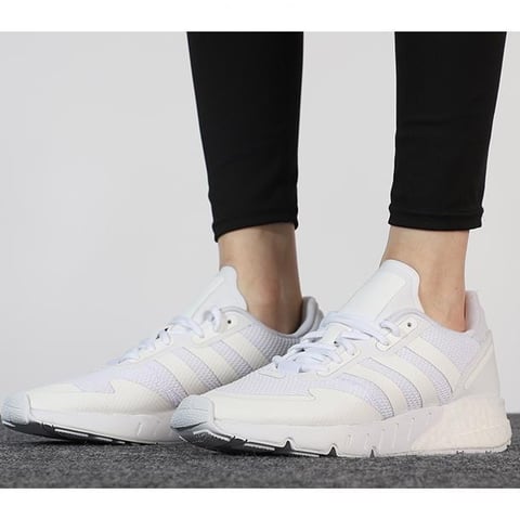 아디다스 ZX 1K BOOST 화이트 남성 러닝화