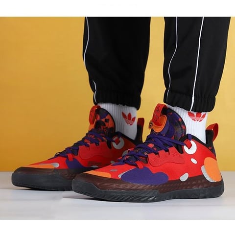 아디다스 Harden Vol. 5 Futurenatural 레드 남