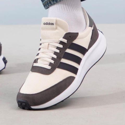 아디다스 RUN 70s 화이트 그레이 블랙 남