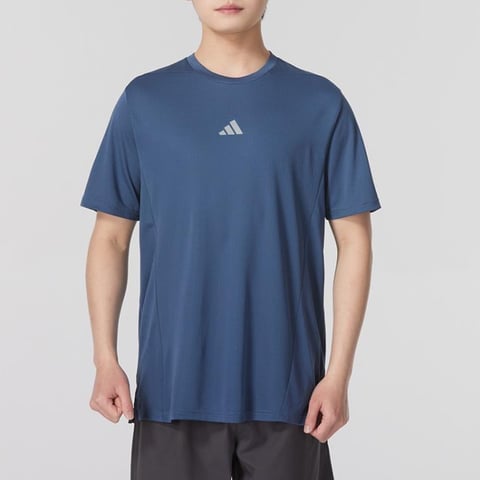 아디다스 D4T HR 그레이 블루 남성 반팔