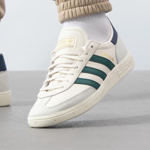 아디다스 HANDBALL SPEZIAL 핑크 그린 스니커