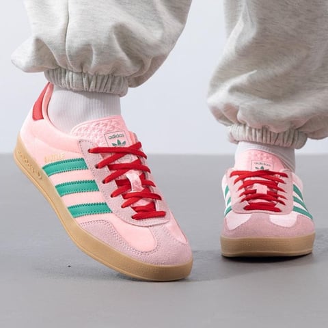 아디다스 GAZELLE INDOOR W 로우탑 스니커즈