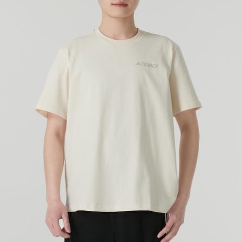 아디다스 XPL POLYGIENE 화이트 남성 티셔츠