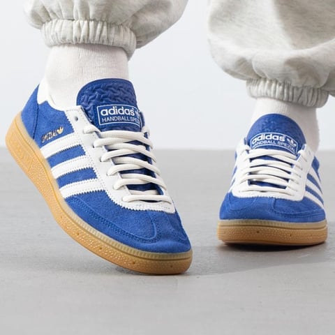 아디다스 HANDBALL SPEZIAL 블루 여성 스니커