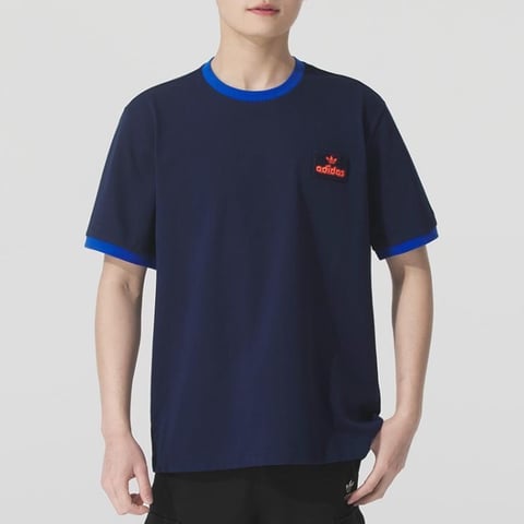 아디다스 남성 CONTRAST 반팔 티셔츠