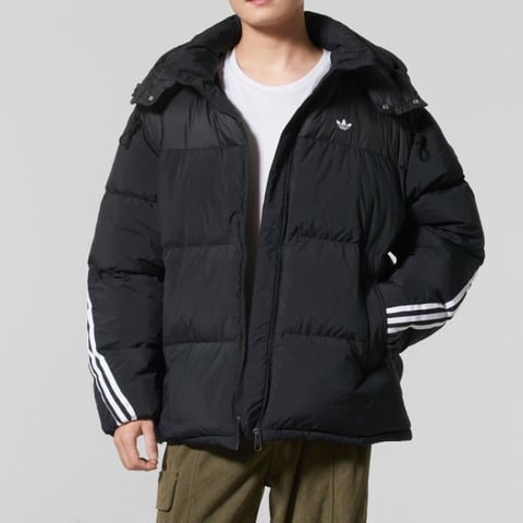 아디다스 3S PUFFER DOWN 남성 패딩