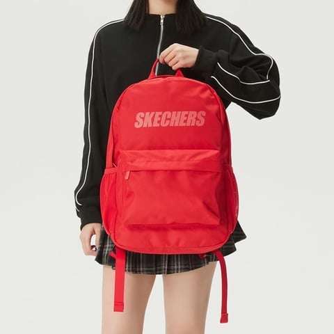 스케쳐스 백팩 레드