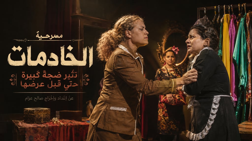 مسرحية "الخادمات" تثير ضجة كبيرة حتى قبل عرضها
