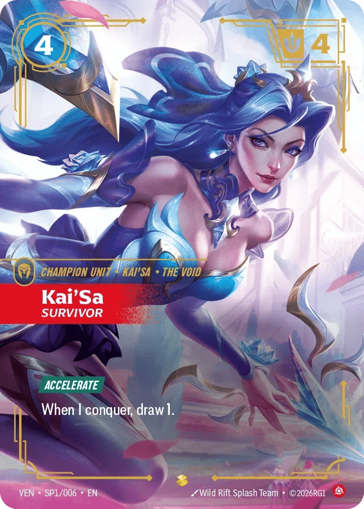Kai'Sa, Survivor