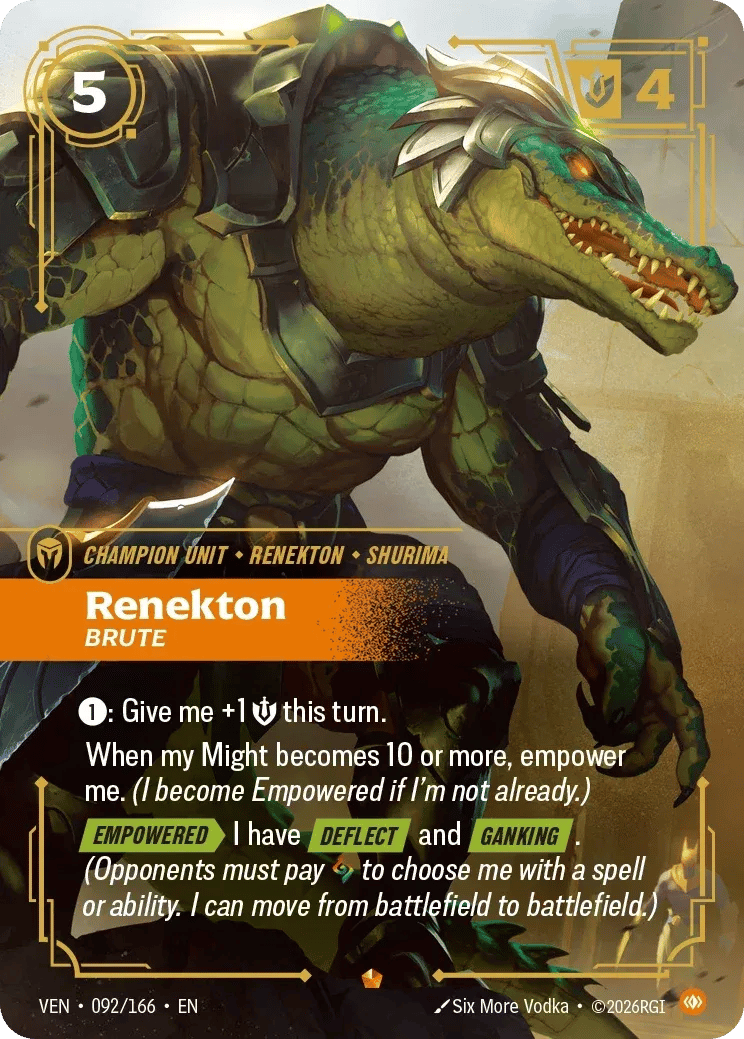 Renekton, Brute