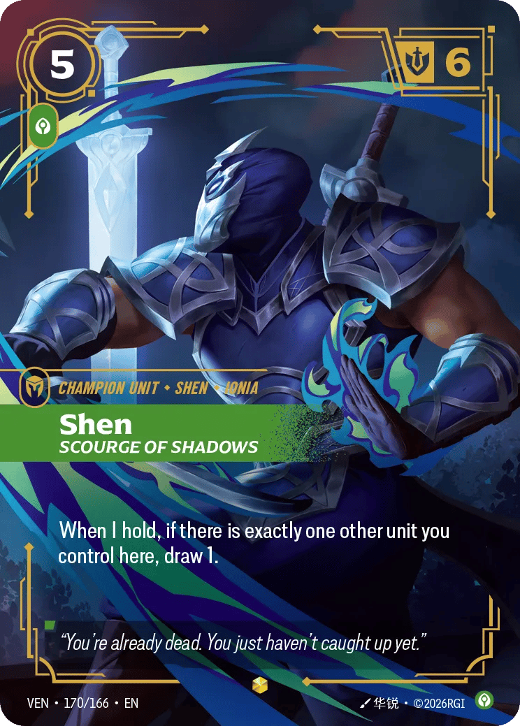 Shen, Scourge of Shadows