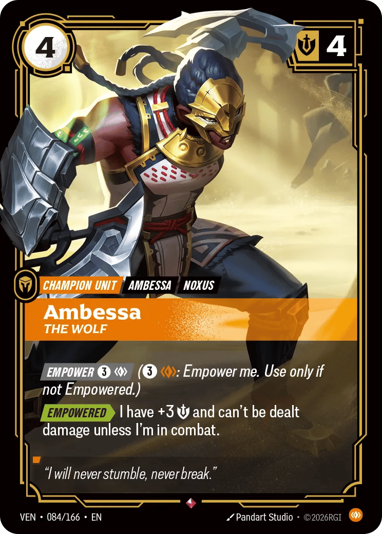 Ambessa, the Wolf