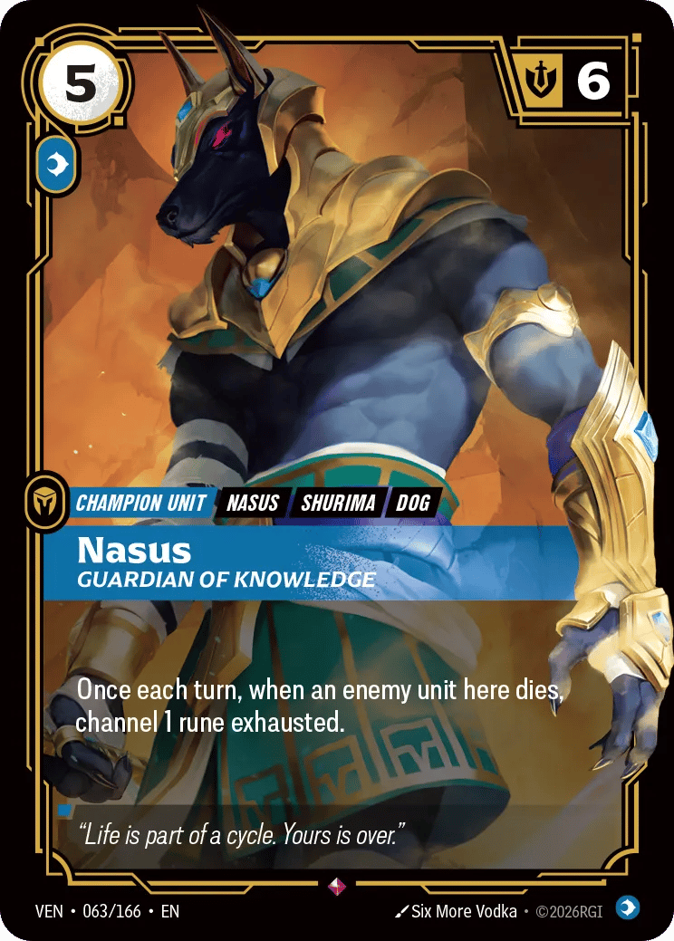 Nasus, Guardian of Knowledge