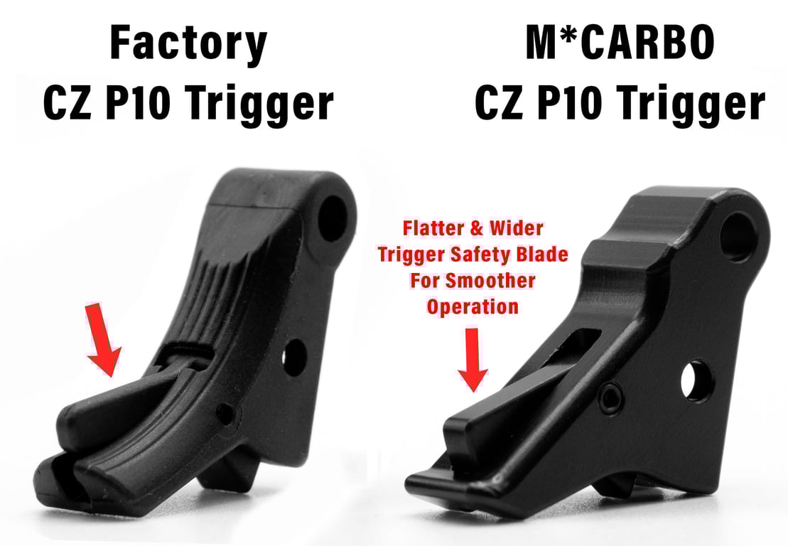 CZ P10 Flat Trigger Omega Competition Series