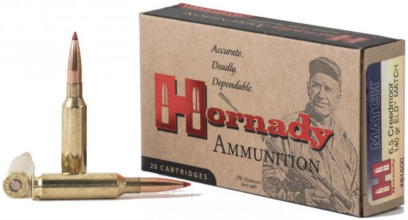 Hornady 6.5 Creedmoor 140 grain A-MAX