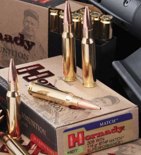 Hornady .308 Win 178 grain BTHP