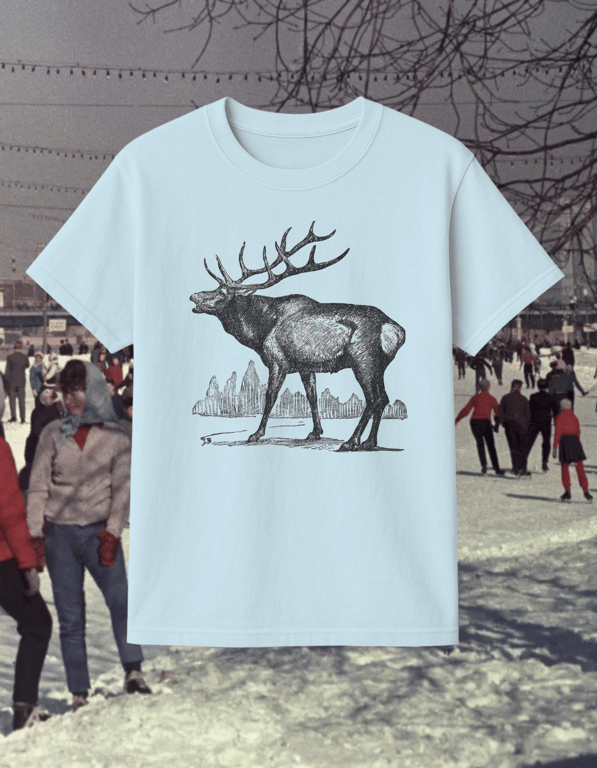 Vapiti print t-shirt