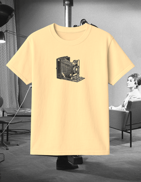 Photocamera print t-shirt