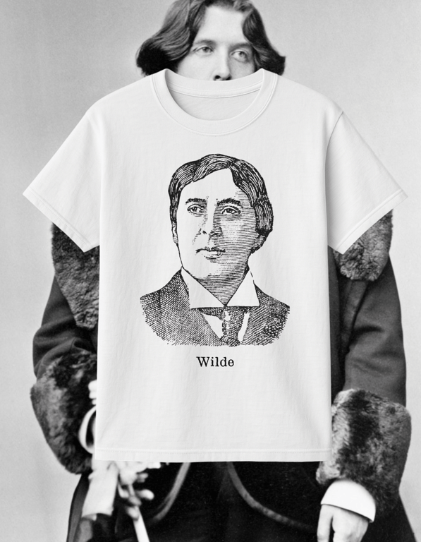 Wilde print t-shirt