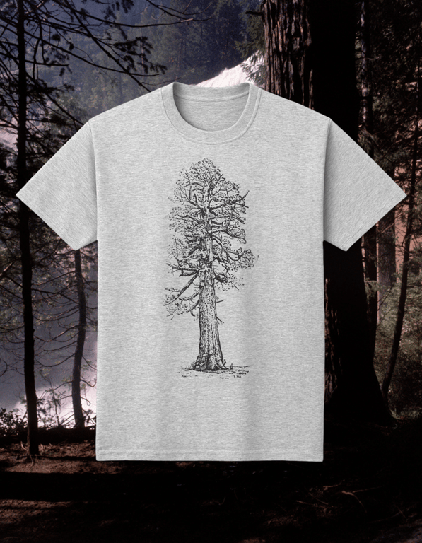 Washingtonia print t-shirt