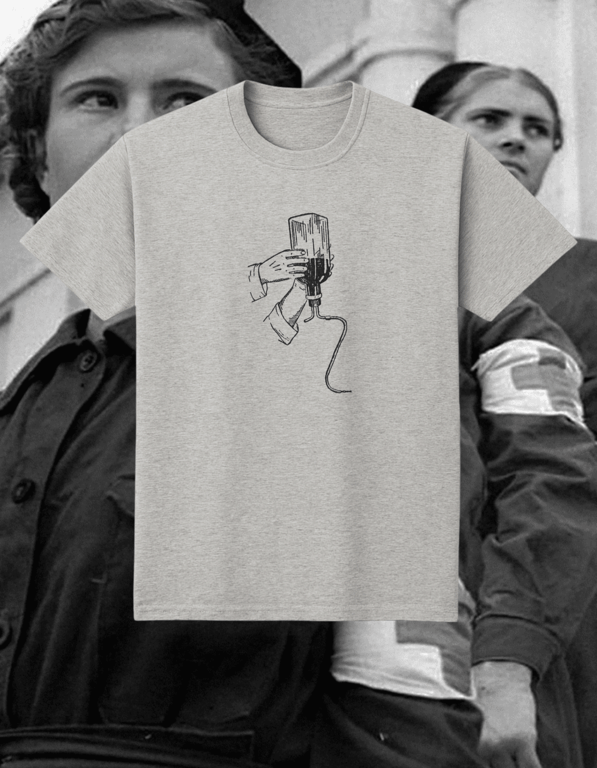 Perelivanie print t-shirt