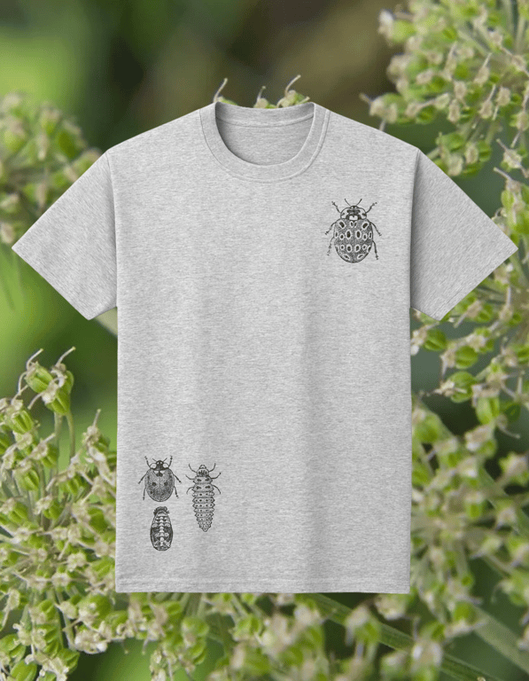 Bug print t-shirt