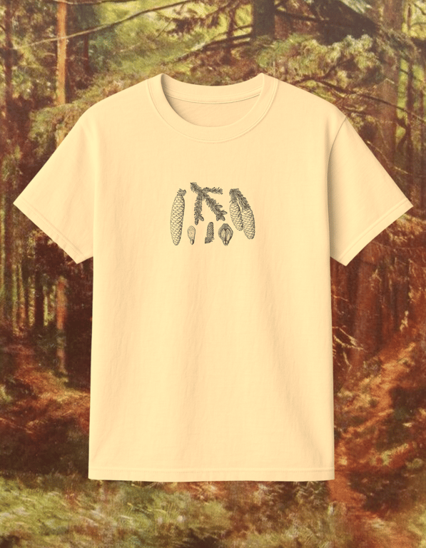 Pinetree print t-shirt