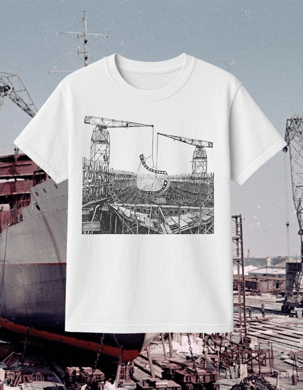 Warf print t-shirt