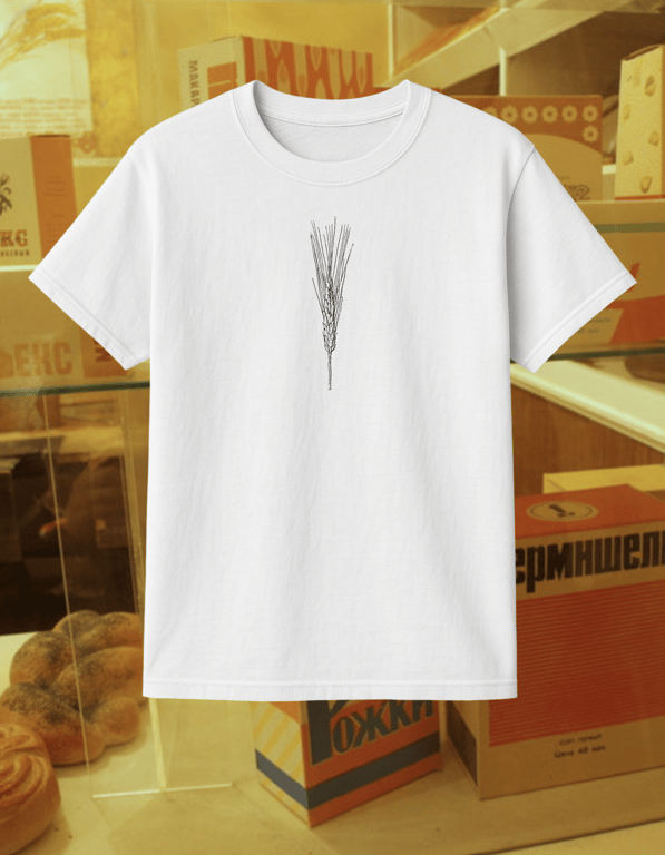 Wheat print t-shirt