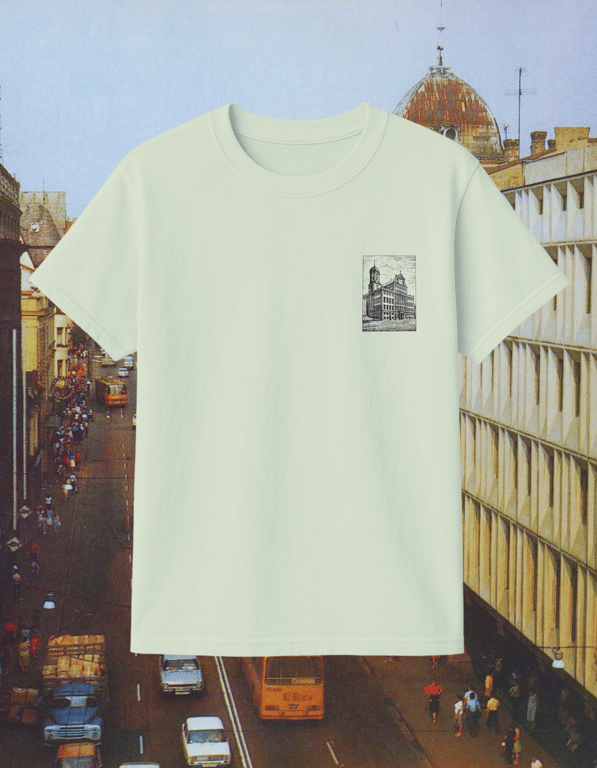 Townhall print t-shirt