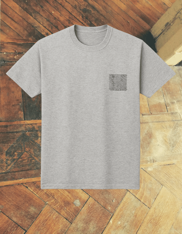 Parket print t-shirt