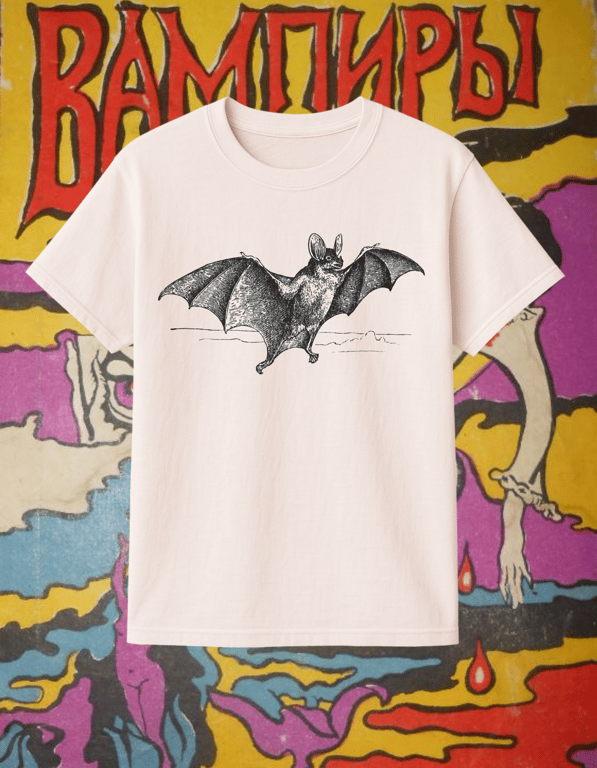 Vampire print t-shirt