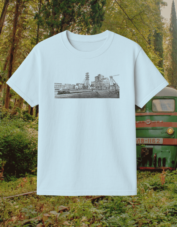 Railway print t-shirt