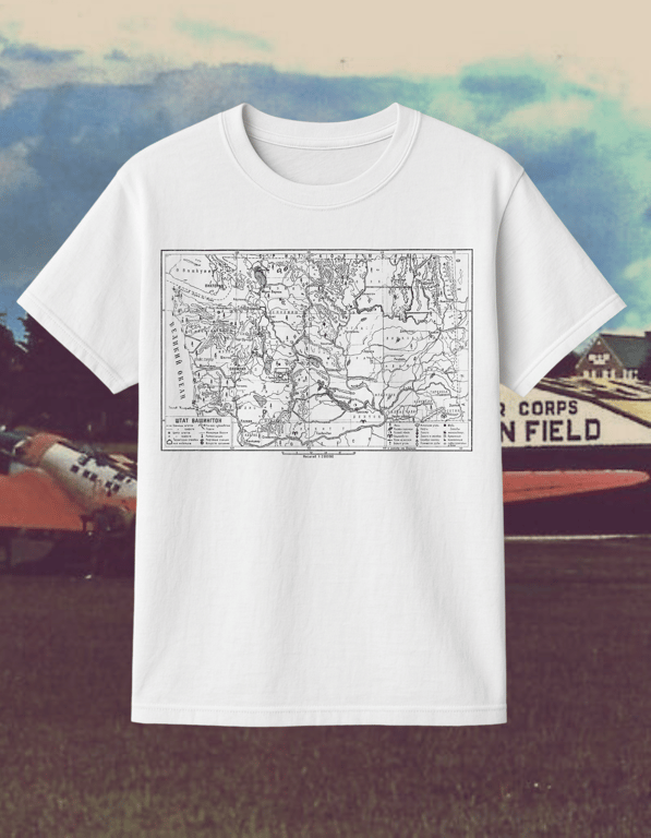 Washington print t-shirt