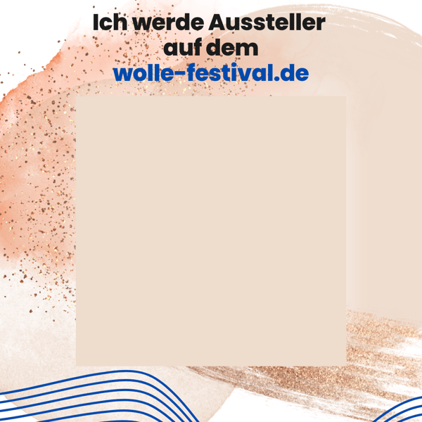 Ein Template für Social Media mit bunten Häkelideen für dein nächstes Wollprojekt