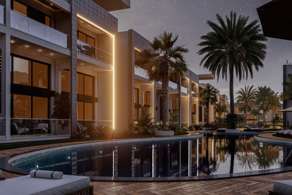 A design-forward retreat offering immersive water features, sculpted gardens, and wellness experiences at every turn.