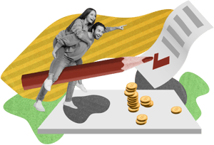 Illustration of an expatriate reviewing international health insurance plans, highlighting the importance of securing comprehensive coverage for medical facilities, emergency services, and residency application requirements in North Cyprus.