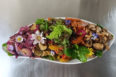 Frische Zubereitung hochwertiger Speisen für Veranstaltungen