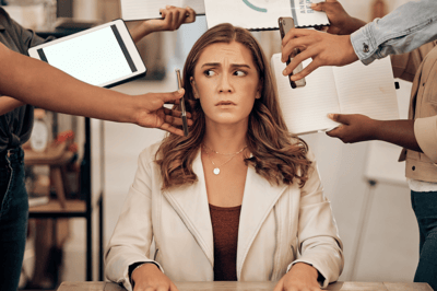 Support bottleneck – overloaded helpdesk team with long wait times for issue resolution