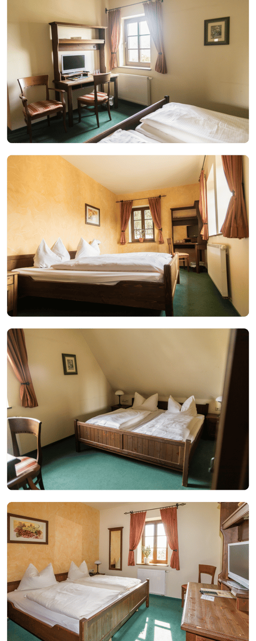 Cozy double room with historic flair in Bad Düben – hotel Bad Düben
