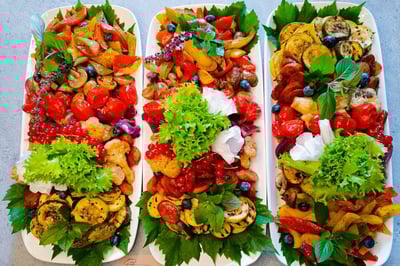 Professionelles Catering für Events, Hochzeiten und Firmenfeiern