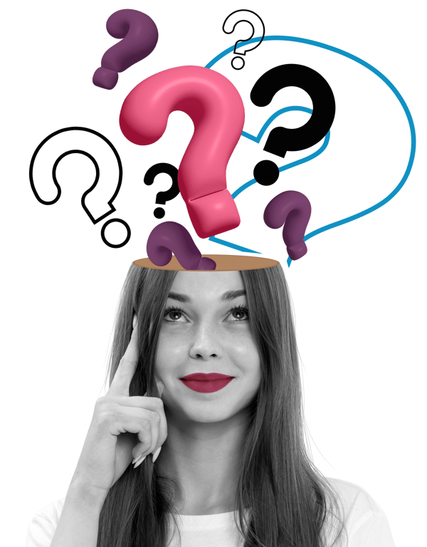 Přehled FAQ s ikonami v moderním designu na světlém pozadí – hotel Bad Düben
