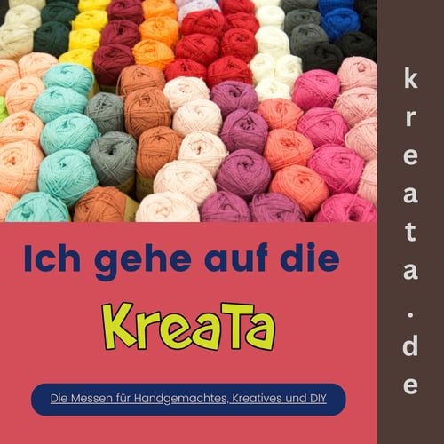 Vorlage für einen Beitrag auf Instagram: Wolle