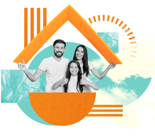 Infographic showcasing the family residence permit process in North Cyprus, emphasizing required documents like a marriage certificate, proof of financial stability, and health insurance to ensure a seamless move for spouses and dependents.